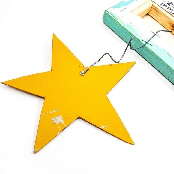 Handmade “Love” & “Wish” Inspiration Wall Art Mixed Media - Picture 7 of 9